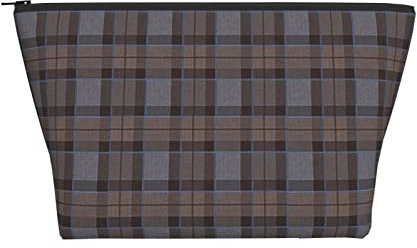 Tragbare Kosmetiktasche Fraser Jagd Tartan Plaid Make-up Tasche Reise Kulturtasche für Mädchen Frauen