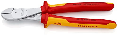 Knipex 74 06 VDE Seitenschneider 250 mm, Schneidleistung 4.6mm