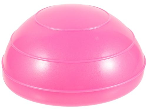 BESPORTBLE Pelota de equilibrio medio para entrenamiento de equilibrio, bolas de masaje de pies, semicírculo, pelota de yoga, pelota deportiva, pelota de pilates para gimnasio, entrenamiento,