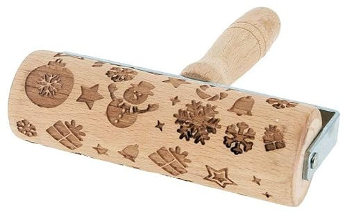 Mini rouleau empreintes Noël
