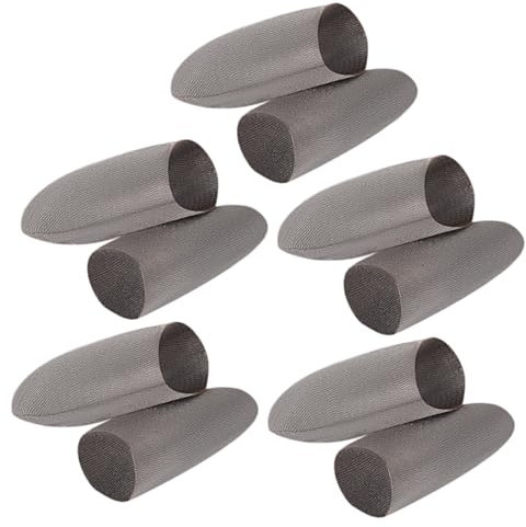 Homoyoyo 10 Stück Rutschfeste Atmungsaktive Fingerschutzhüllen Aus Leitfähigem Material Schweißhemmend Dünn Für Handy Spiele Und Touchscreen