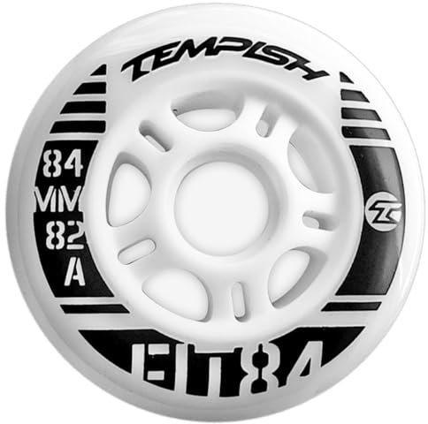 TEMPISH FIT84 84mm/82a 4er Rollenset inkl. ABEC 7 Kugellager + 6mm Spacer