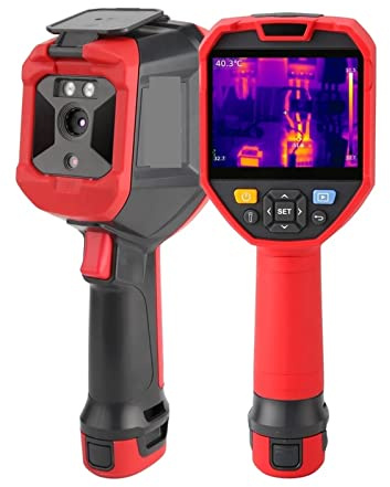 Termocamera professionale, Termocamera a infrarossi Termocamera portatile ad alta risoluzione 320 x 240 Termometro a infrarossi Schermo da 3,5 pollici Strumenti per la risoluzione dei problemi(UTI260E