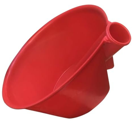 WEKADRIN Louche Plastique Rouge Moyenne pour Arrosage Jardin Et Semis Cuillère Agricole Et Réutilisable pour Arrosage Et Fertilisation Extérieure