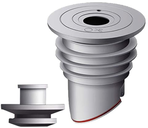 Drain Hose Seal, Pipe Seal, Draiin Plug Hose Seal, Flexible for Preventing Leaks, Durable Rubber Seal for Washing Machines, Dishwashers, W