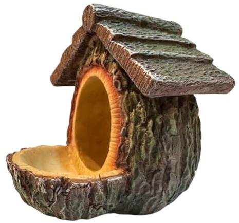 Mangeoire pour oiseaux, mangeoire décorative pour oiseaux avec design ouvert en E | Distributeur de nourriture décoratif pour oiseaux – Pour observer depuis la fenêtre, en plein air, sur balcon ou