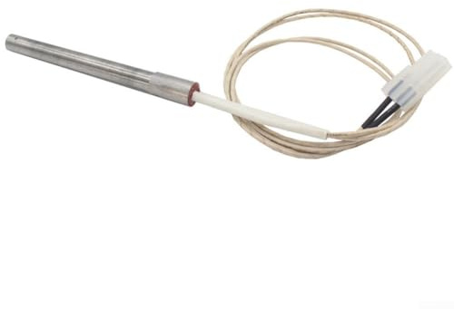 Encendedor de parrilla de pellets de madera, barra de calefacción de acero inoxidable de 120 V 200 W para cocinar al aire libre confiable y eficiente, instalación Ea-sy, construcción