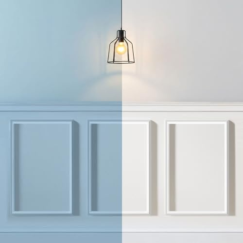 JSIWOTH Kit Molduras Pared 3 Sets 40x60 cm Paneles Decorativos | Pre Cortadas, Estilo Marco DIY, Revestimiento Interior, Blanco, Requiere Adhesivo