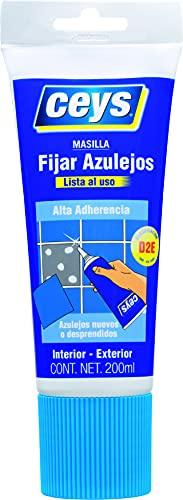 Ceys - Masilla fija azulejos - Máxima adherencia - 200ML