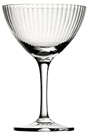 Utopia Hayworth Martini Glasses 5.5oz / 160ml - Case of 6 | Elevates cocktail service in busy bars or restaurants with a classic stemmed silhouette for elegant drink presentation.