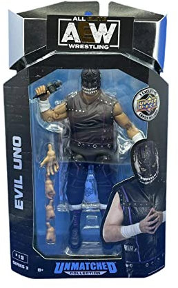 AEW Unmatched Unrivaled Luminaries Collection Wrestling Action Figure (Choose Wrestler) (Evil Uno)