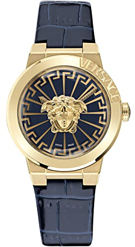 Versace Damen Analog Armbanduhr Medusa Infinite