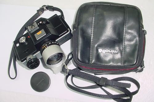 Used 110 Film Camera for Minolta 110 Zoom SLR with 25-50mm MACRO Zoom Lens