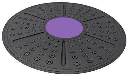 YARNOW 1stk Yoga-brett-balance-brett Gleichgewichtsübungsbrett Zubehör Für Das Gleichgewichtstraining Gleichgewichtstrainingspedal Skizubehör Pp Violett Ausgewogen Übungswerkzeuge Fitness
