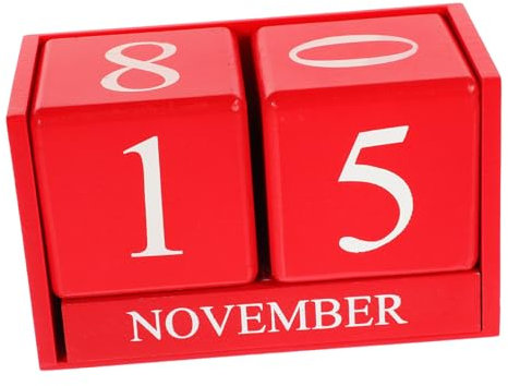 GRADENEVE Bürokalender Tischkalender Kalenderblöcke Kalender Dekorativer Ewiger Kalender Eleganter Blockkalender Tischkalender Für Haushalt Für Zuhause