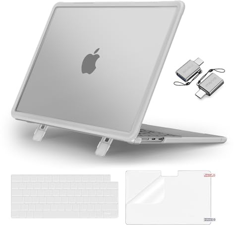MOSISO Kompatibel mit MacBook Air 13 Zoll Hülle M5 M4 M3 M2 2026-2022 13,6