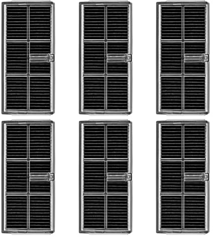 Filtro HEPA di ricambio X40 Ultra per Dreame X40 Ultra/ L10s Pro Ultra Heat/ X30 Ultra/ L10s Ultra Gen 2/ L40 Ultra Robot Aspirapolvere, Set di Accessori Filtro 6 Pezzi, Parti di Ricambio