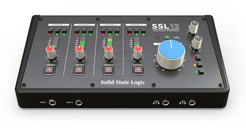 Solid State Logic USB-C Audio Interface 12 12x4
