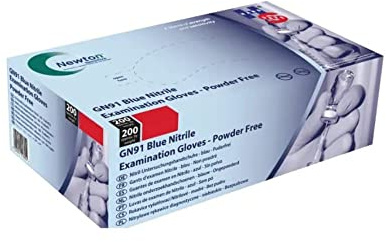 Handsafe Nitrile Gloves Powder-Free Large Blue (200 Pack) GN91L