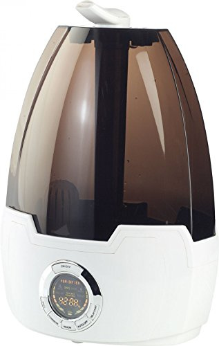 newgen medicals Luftraumbefeuchter: Ultraschall-Luftbefeuchter LBF-325 mit Ionisator (Filter-Luftbefeuchter, mit Hygrostat, Aroma)