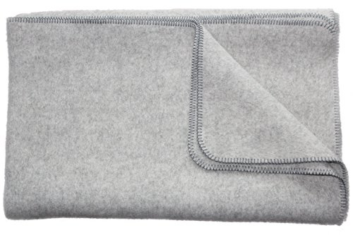 Die Woll-Friesen Öko-Wolldecke Gotland, 100% hochwertige Schurwolle/Materialmix Siehe Produktbeschreibung, 2 Farben Umkettelung, 2 Größen, Gewicht 1.800/2000g