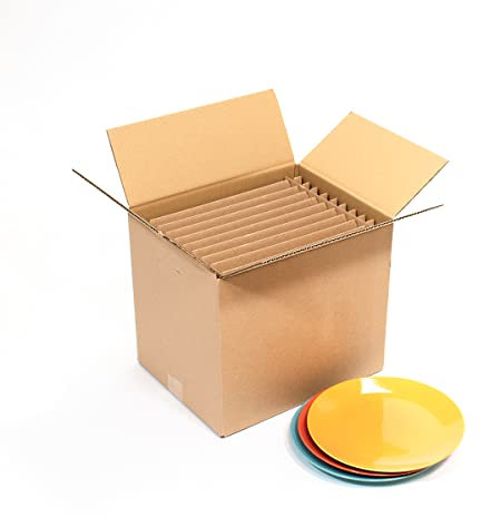 Carton déménagement 12 assiettes plates