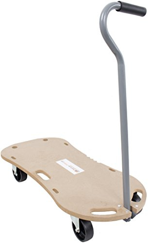 300kg Wooden Hand Dolly Trolley Cart Furniture Moving Platform Mover with Handle