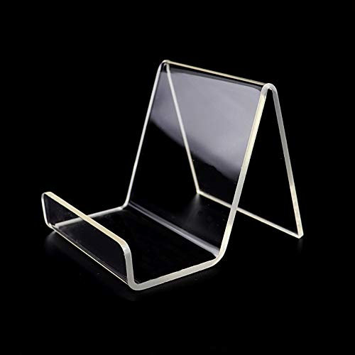 Lot de 1/2/5 serre-livres en acrylique transparent