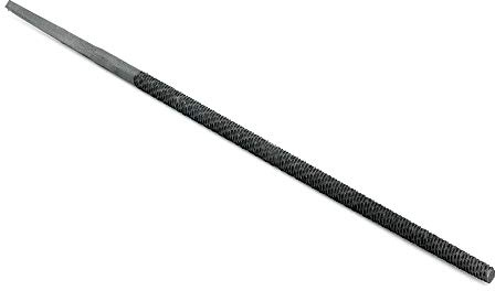 Benchmark Abrasives 6 Round Hand File Without Handle, American Pattern Metal Files, Hardened Steel Deburr Tool for Shaping Metal, Plastic, Aluminum, Stone Carving, Metalworking, Woodworking (6)