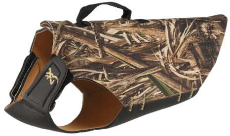 Browning Haustierweste, 5 mm, Griff, Neopren-Weste, 5 mm Griff, XL, Realtree MAX-5 (5 mm), Größe XL
