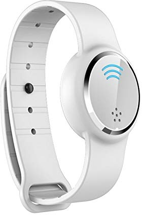 ZZjingli Ultrasonic Mosquito Repellent Electronic Mosquito Repellent Bracelet Outdoor Portable Watch Mosquito Repellent(Black) (Color : White)