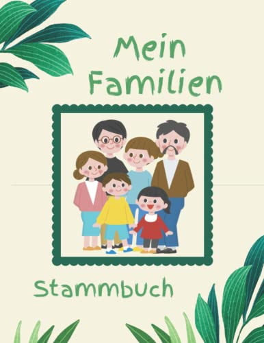 Mein Familien Stammbuch: Familienstammbaum Buch und Rekord Ihre Forschung, Ahnenforschung Buch Planer, Familiengeschichte Aufzeichnungsbuch, Datenblätter für Vorfahren.