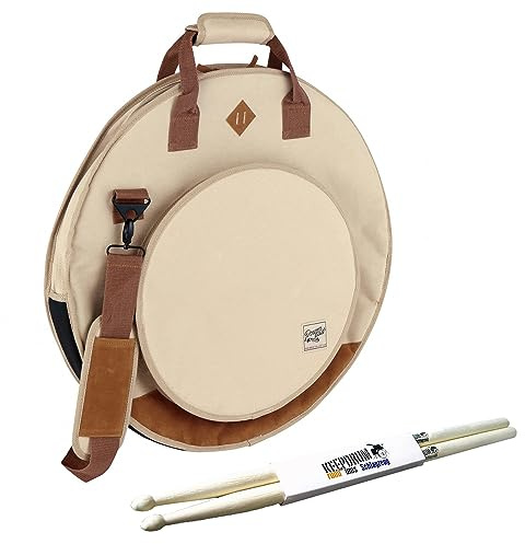 Tama TCB22BE Powerpad Designer handfat väska 50 cm beige + keepdrum trummsticks