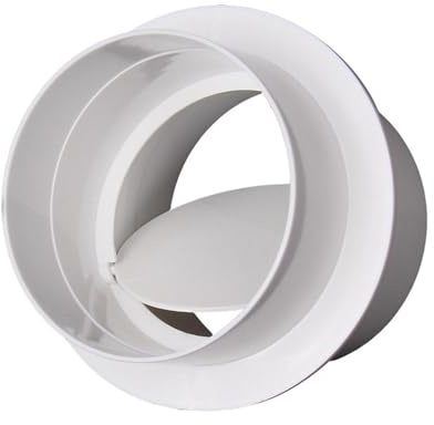 Folpus de Tirage de Tuyau, Ventilateur D'extraction, étanche, Scellé, Robuste, Clapet Anti-retour pour Applications Domestiques, 120mm