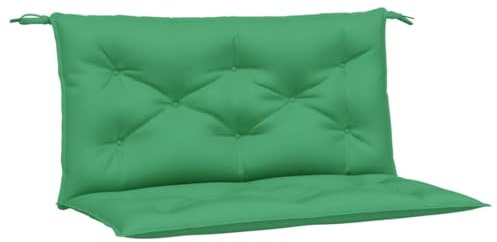 vidaXL Gartenbank-Auflagen 2 STK. Grün 100x50x7 cm Oxford-Gewebe