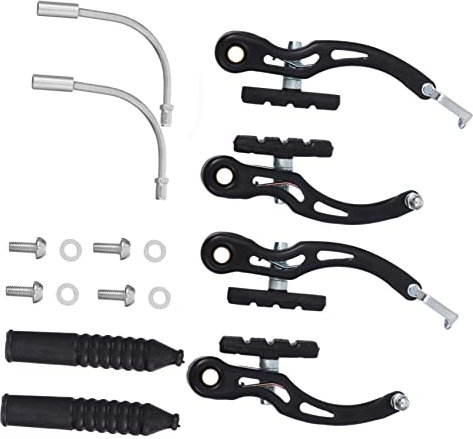 KITANDOVE 2paare Fahrrad Bremssattel Bremsen Mit Bremsbelägen Universelle Vorderrad Und Hinterrad-Rim Bremsen Für Mountainbikes Und Rennräder Leicht Zu Installieren Langlebig Und Leise