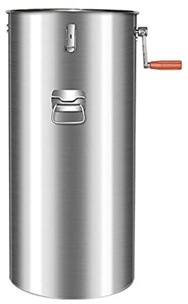 Honey Shaker 2 Frame Stainless Steel Manual Tangential Extractor Honey Shaker Honey Separator Stainless Steel Honey Extractor