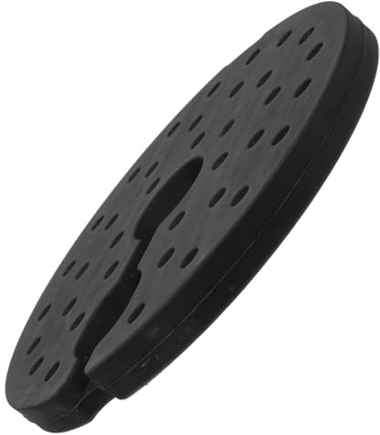 MAGICLULU Beschwerter Lampenfuß für Stehlampe Kunststoff Schwarz M10 Lochgröße Stabiler Sockel für Lichtzubehör im Modernen Wohnbereich