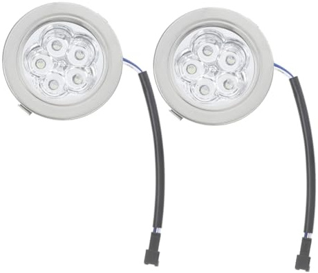 NAMOARLY Bombilla Led Para Campana Extractora Reemplazo Tipo b Redondo Luz Fría Bajo Consumo Para Cocina y Campanas