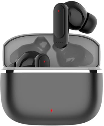 Boannice Cuffie Bluetooth 5.4, Cuffie Senza Fili, Doppia Cancellazione Intelligente del Rumore ANC+ENC, Qualità del Suono HIFI, Bassa Latenza per il Gioco, Supporta iOS, Android e Windows, IPX4