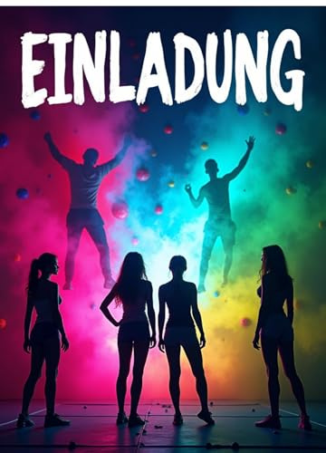 ZETTMANN Kletterhalle Einladungskarten Kindergeburtstag – 10er Set – Boulder & Action Party Einladungen zum Klettern – Premium Druck in DIN A6