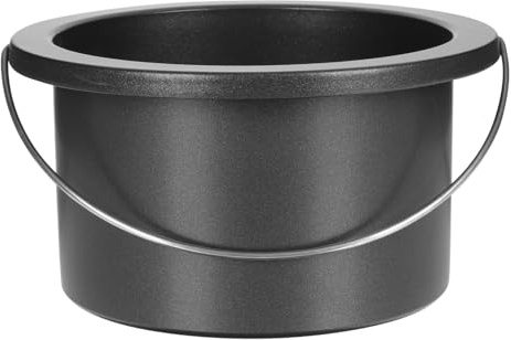 SHERCHPRY Hair Removal Wax Melting Bowl Inner Pot 101mm Non-stick Aluminum Wax Container Replacement Part for Suitable for Professional and Home Use Random Color