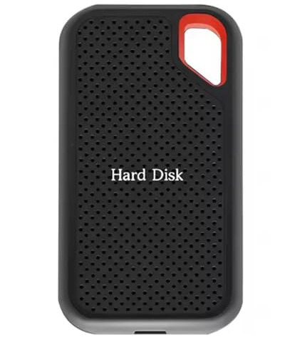 Genérico OSOTECH Disco Duro Externo 2TB, Unidad de Almacenamiento Portátil USB 3.0/3.2 Gen 1, HDD Externo Ultra Delgado para PC, Mac, Laptop, PS4, Xbox One y Smart TV - Color Negro