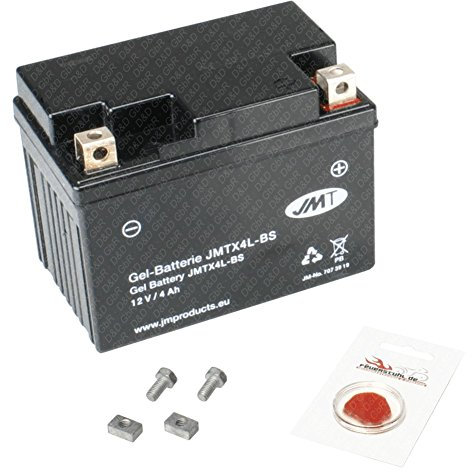 Gel-Batterie für Rex Quad 50, 2007-2014, wartungsfrei, inkl. Pfand €7,50