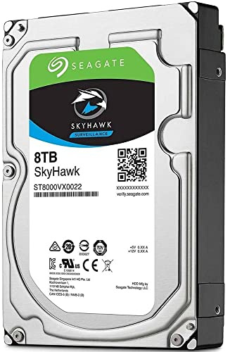 Seagate Skyhawk ST8000VX0022 Disque Dur 3.5 8000 Go Série ATA III