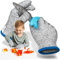 LauterSchutz® PREMIUM Schnittschutz Handschuhe - Kinder & Erwachsenen Größen - Kreuzfaser-PE-Stoff - hoher Komfort & dehnbares Material - SCHNITTSCHUTZ KLASSE C (Größe 3XS (3-4 Jährige))
