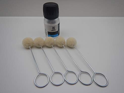 Normfest Glas Scheibe Lack HAFTVERBESSERUNG ELASTISCHER Primer 3 IN 1 MULTIPRIMER inkl. Bürste Puschel