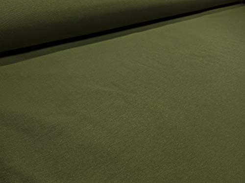 DESCONOCIDO RIVERO Tejidos. Tejido de loneta Lisa en Color Verde Caqui nº 602 con 280 cm de Ancho. Se Vende por Metros. Ideal para la confección de Cortinas, manteles..