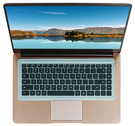 SDTEK Keyboard Protector Skin Silicone Cover Film Universal Compatible with 15-17 inch Laptop, Notebook, Netbook, Chromebook (Blue)