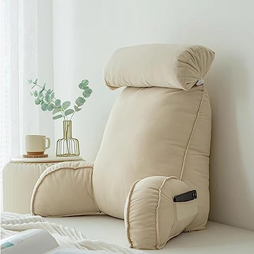 Lesekissen für Bett, Sofa, Stuhl, weiche Rückenlehne, Stützkissen, leichte Keilkissen, Kinder, Erwachsene, Rückenpolsterkissen zum Fernsehen/Spielen